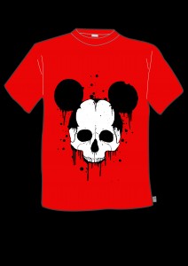 mikey skull shirt2